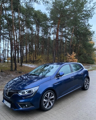 Renault Megane cena 43900 przebieg: 189000, rok produkcji 2017 z Górzno małe 46